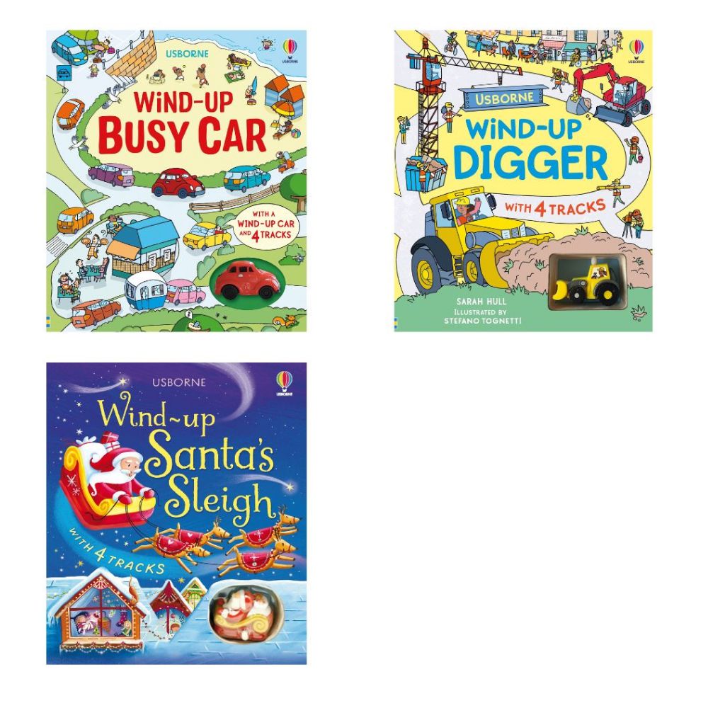 Usborne - New Wind Up Book Series (4 Tracks)