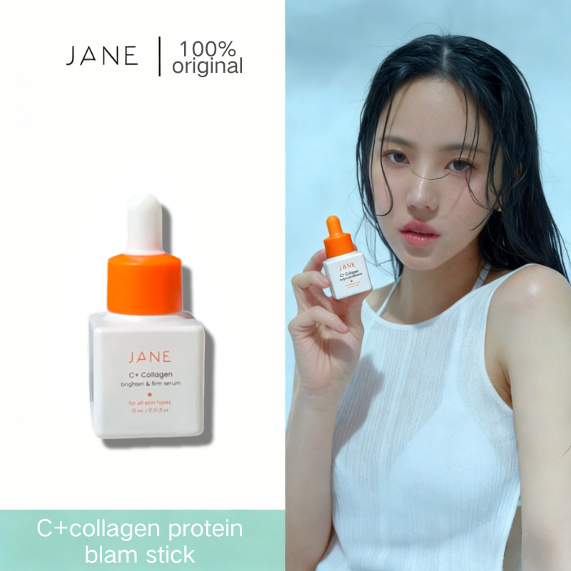 [จัดส่งด่วน] Jane Beauty C+คอลลาเจนเซรุ่ม 15ml ช่วยกระชับรูขุมขน ควบคุมความมัน