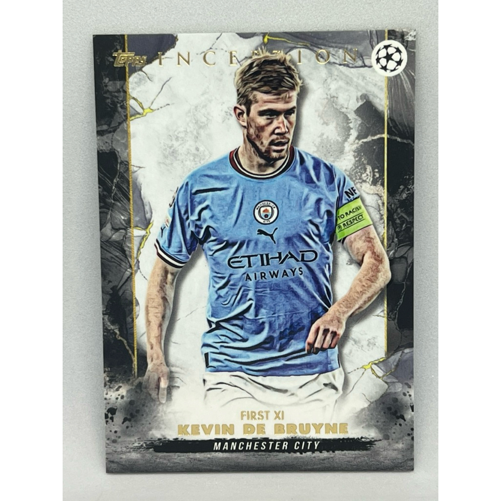 การ์ดฟุตบอล Topps Inception 2022 - 2023 Kevin De Bruyne Base