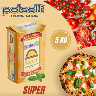 Polselli แป้งพิซซ่า โพลเซลลี นำเข้าจากอิตาลี แป้งเซโมล่า แป้งพาสต้า