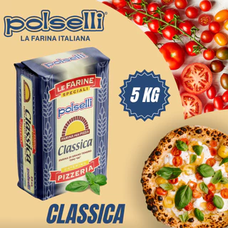 Polselli แป้งพิซซ่า โพลเซลลี นำเข้าจากอิตาลี แป้งเซโมล่า แป้งพาสต้า