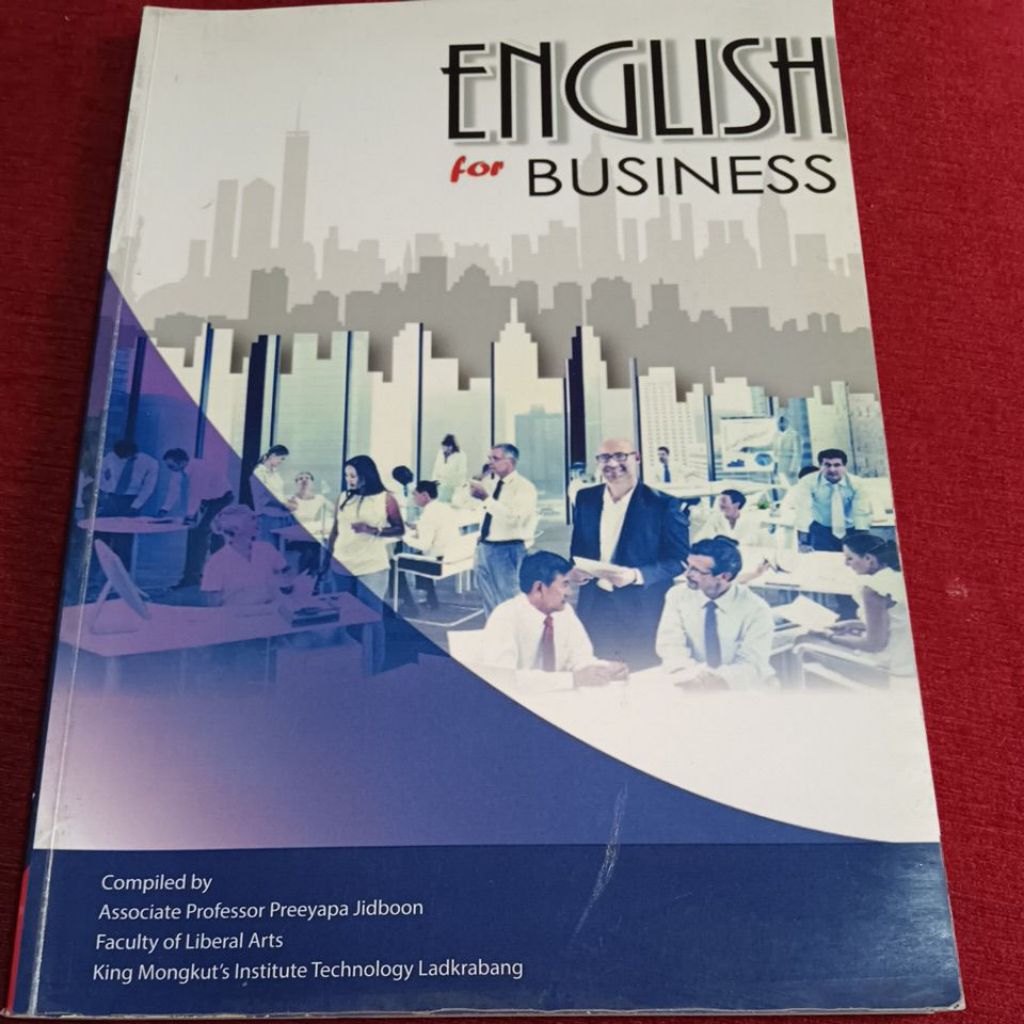 ENGLISH for BUSINESS มีขีดเขียน