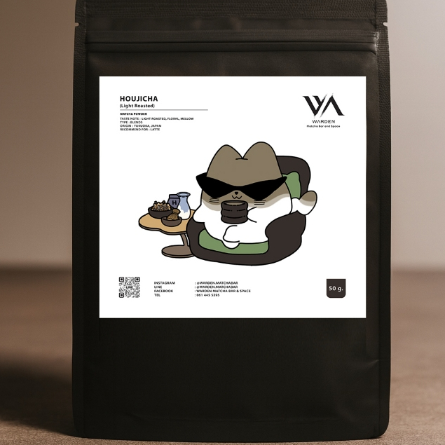Houjicha Light  | Warden Matcha Bar and Space