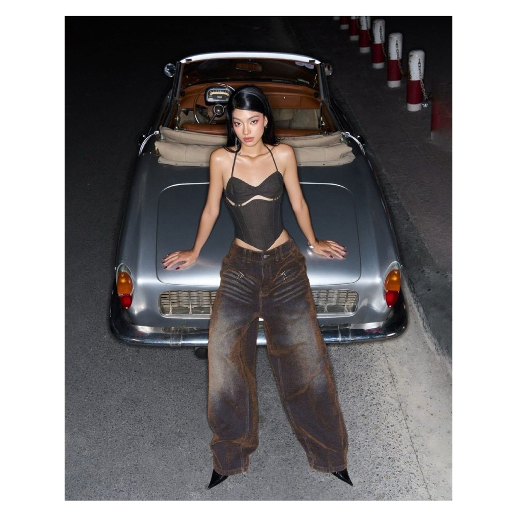 Tequila pants จากแบรนด์ viery พร้อมส่งจากไทย