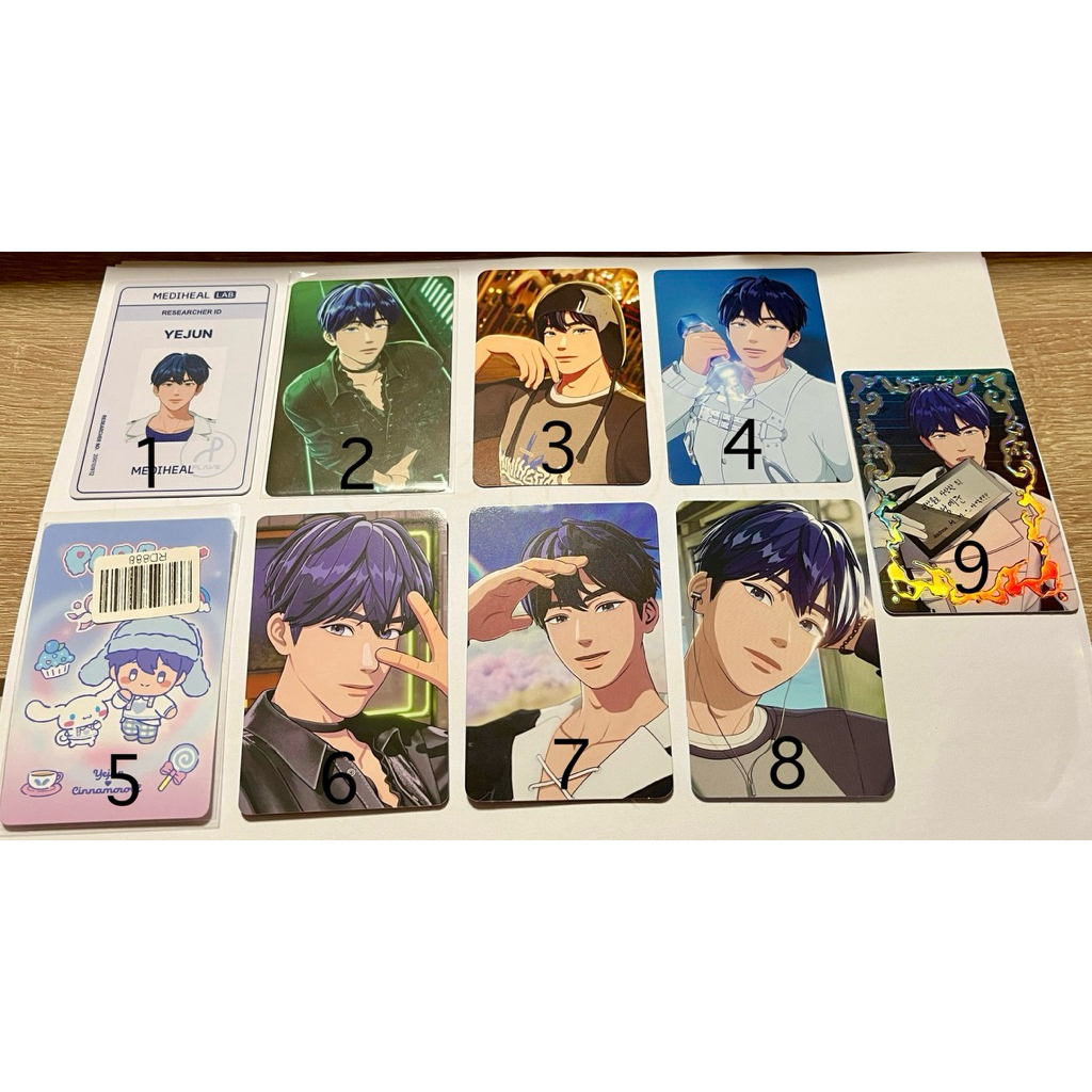 การ์ด PLAVE เยจุน Noah Hamin Yejun Bamby PLAVE Card