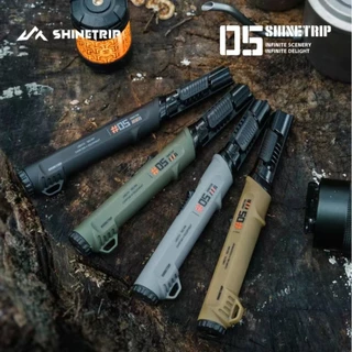 ✨️พร้อมส่ง✨️ShineTrip a566 Torch ไฟฟู่ หัวหมุนได้ 90 องศา ปรับความแรงได้ เติมแก๊สได้ มีปุ่มเซฟตี้ล๊อค
