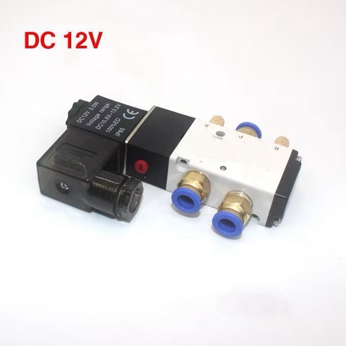วาล์วโซลินอยด์ 12V 24V ราคาต่อชิ้น 4V210-08 โซลินอยด์วาล์ว Solenoid Valves L369
