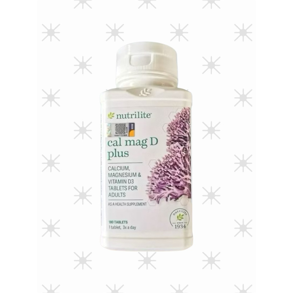 แคล แมก ดี นิวทริไลท์ - บรรจุ 180 เม็ด Nutrilite Cal Mag D Plus - 180 Tab