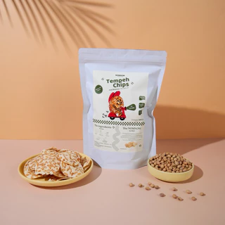 NOMNOM เทมเป้กรอบ เทมเป้ชิป Tempeh Chips ถั่วเหลืองกรอบ รสดั้งเดิม ขนมสุขภาพ โปรตีนสูง
