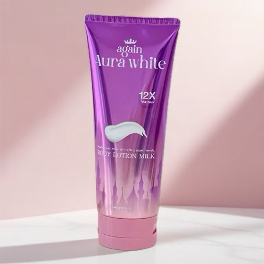 ของปท้ 100% 🔥Again​ Aura White โลชั่น