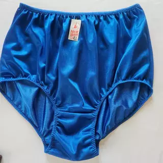 กางเกงในคนอ้วนตัวใหญ่ แบบเต็มตัว กางเกงในคนแก่ คุณยาย เอว 42-48นิ้ว Nylon Underwear Granny Panties