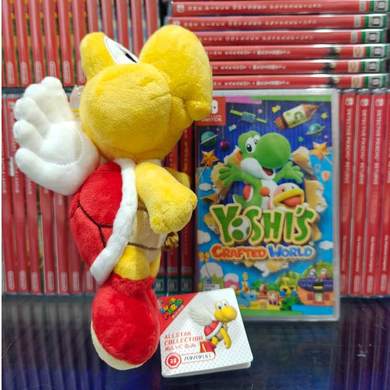 (มีของแถมพิเศษ) Nintendo switch yoshi's crafted world มือหนึ่ง พร้อมส่ง