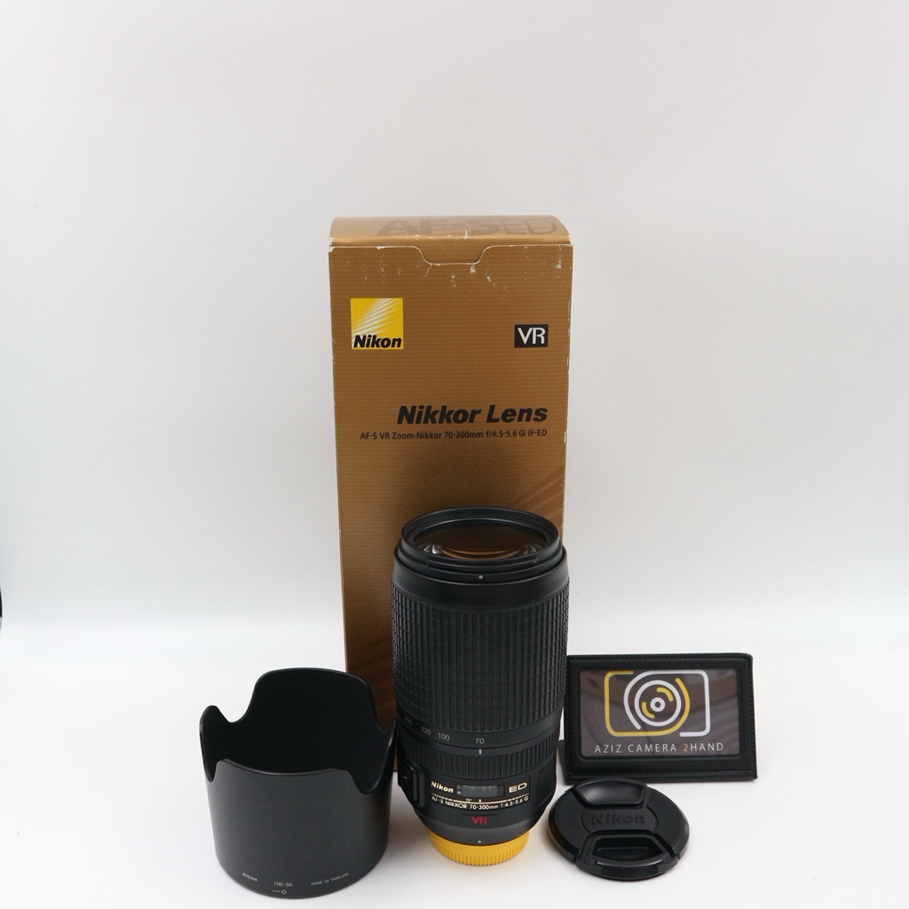 เลนส์ Nikon 70-300 G EDสภาพใหม่ การทำงานเต็ม​ระบบ​ เลนส์ซูมไกล