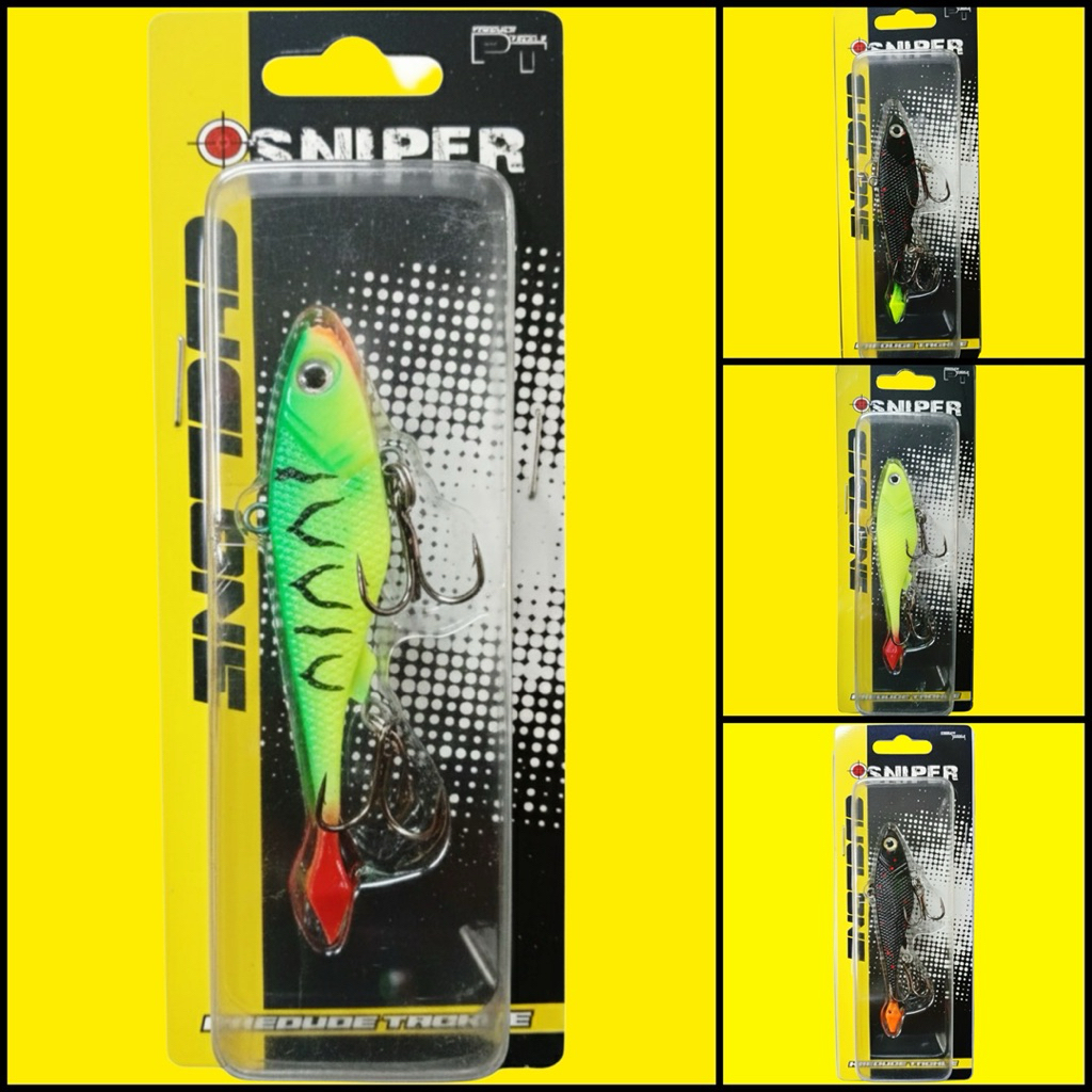 เหยื่อปลายาง ยี่ห้อ SNIPER รุ่น PREDUCE TACKLE