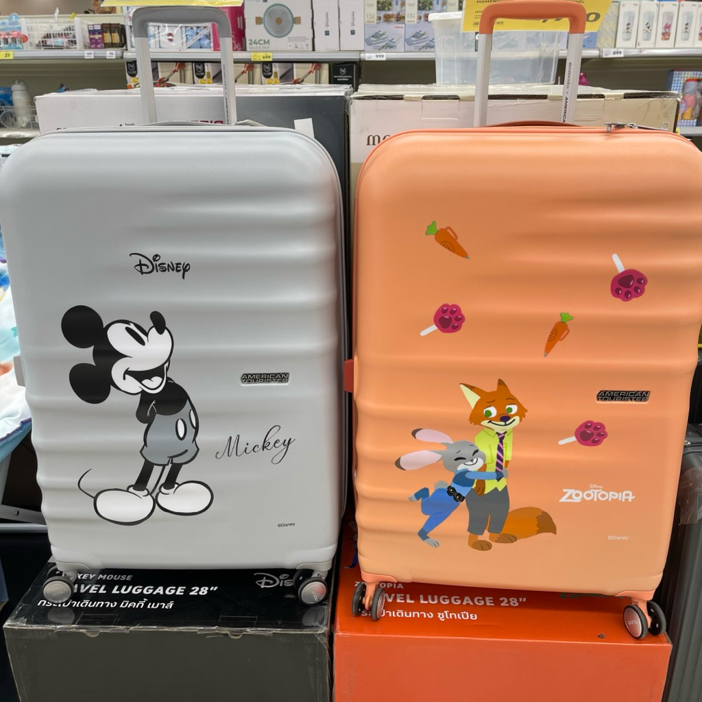 กระเป๋าเดินทางซูโทเปีย กระเป๋าเดินทางมิกกี้เม้าส์ 28นิ้ว Zootopia Luggage / Mickey Mouse Luggage ( A