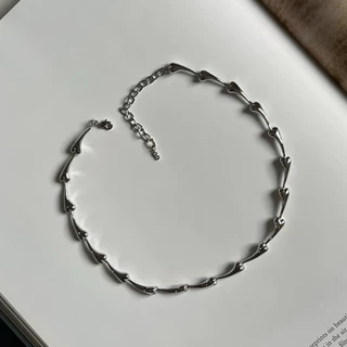 grumpy, สร้อยคอ รุ่น fond choker (สร้อยคอรูปหัวใจ)