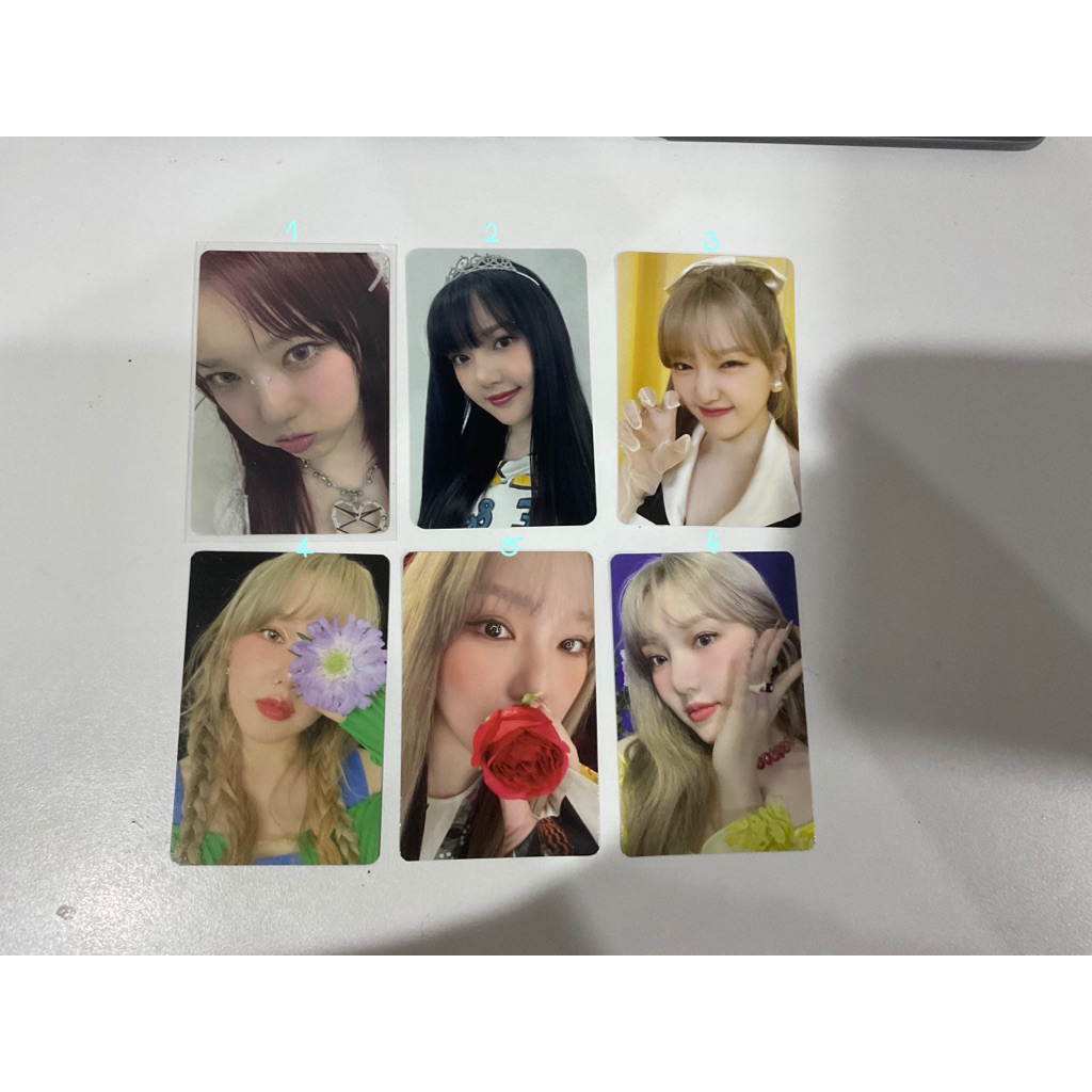 การ์ดเเท้จากอัลบั้ม yerin