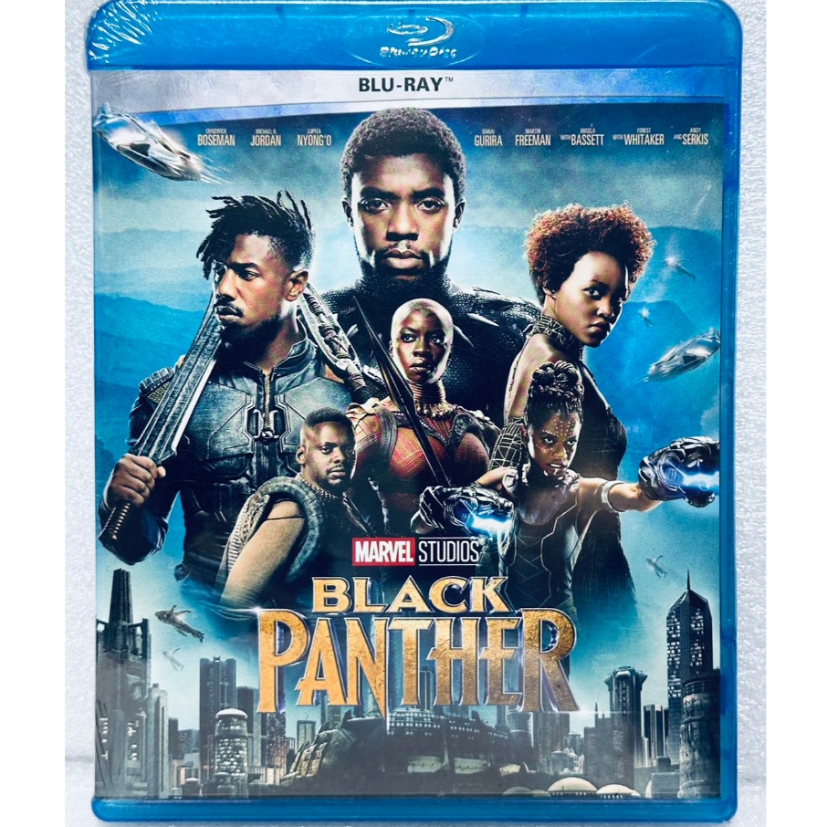 Blu-ray : Black Panther (2018) " Chadwick Boseman, Michael B. Jordan " Marvel Studios