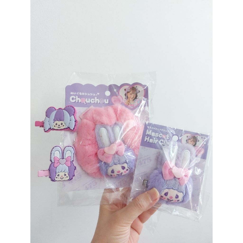 Monchhichi 475 กิ๊บน่ารักจากญี่ปุ่น พร้อมส่งค่ะ ส่วนลดค่าส่ง 10 บาท