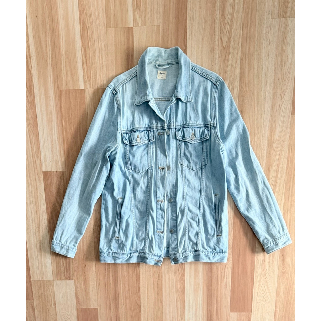 gap denim jacket shirt man