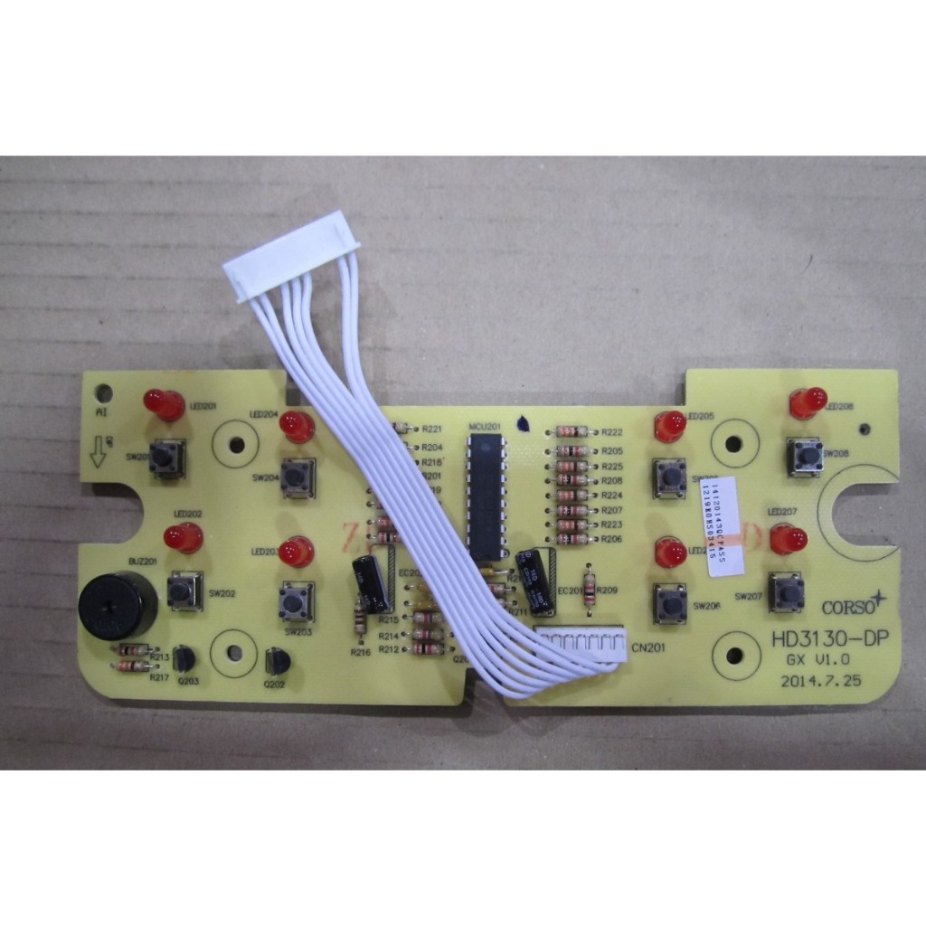 อะไหล่เเท้ศูนย์/DISPLAY BOARD/บอร์ดดิสเพลย์หม้อหุงข้าว/Philips/996510072399//ใช้กับรุ่นHD3130/35 HD3