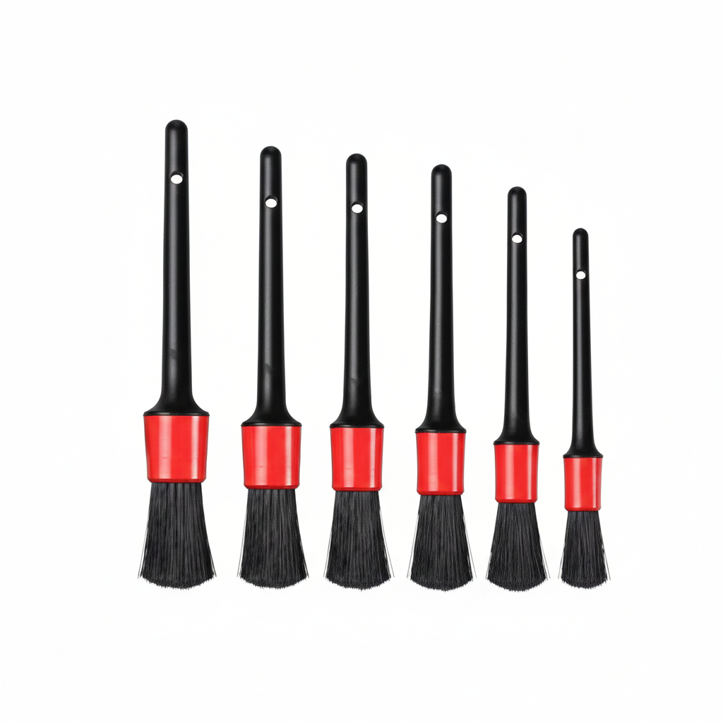 ชุดแปรงทำความสะอาด 5ชิ้น ชุดแปรงดีเทลลิ้ง ราคาถูกสำหรับดูแลรถ ขนแปรงแข็งแรง ทำความสะอาดได้ดี สำหรับรถและชิ้นส่วนภายในรถ