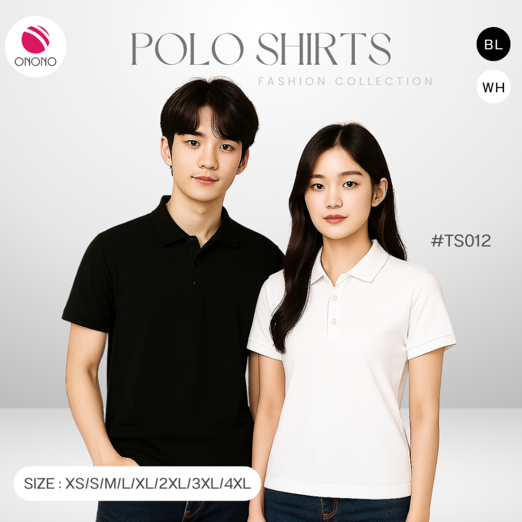 New!! ONONO เสื้อโปโล รุ่น TS012