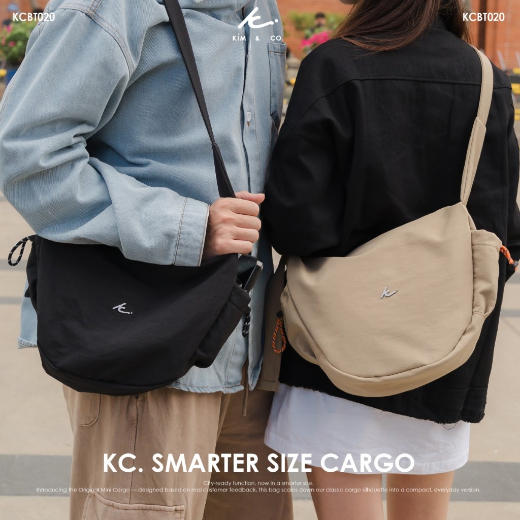 KIM&CO. ORIGINAL – SMARTER SIZE CARGO (KCBT020) Cargo Bag สุดฮิต ที่ปรับให้เข้ากับไลฟ์สไตล์คนเมืองมากกว่าเดิม แต่ยังความ