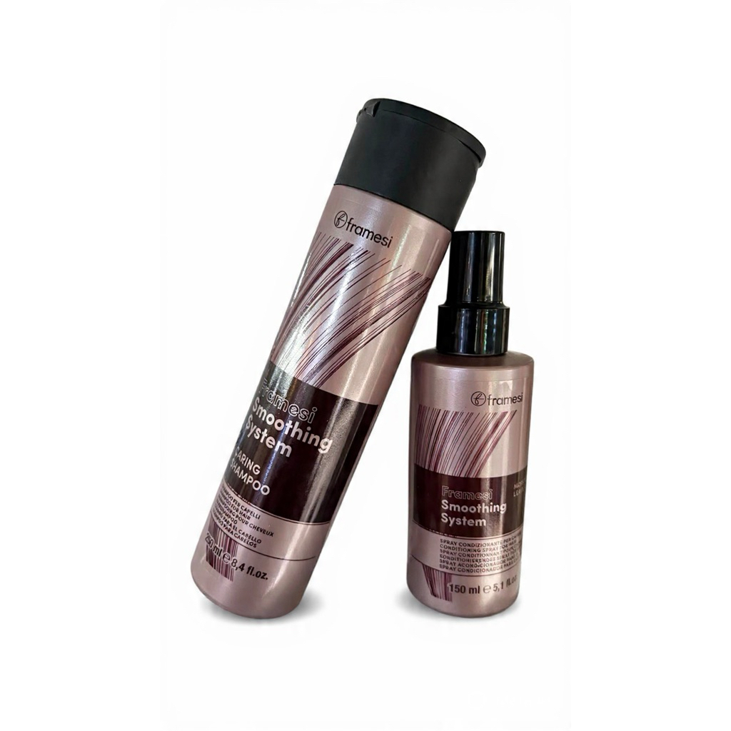 Caring Shampoo Framesi Smoothing System (แชมพูเคราติน ลดชี้ฟู)