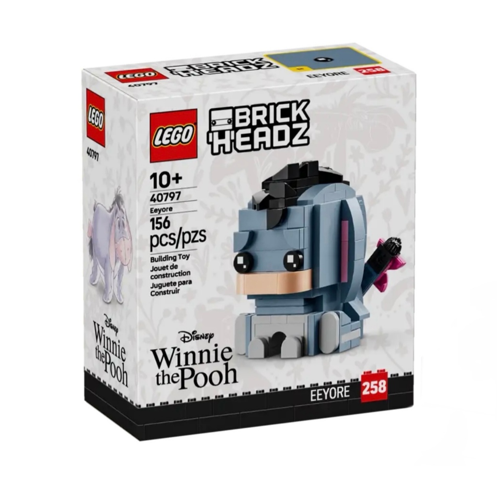 LEGO 40797 BRICKHEADZ Eeyore  10+ years 156 pieces