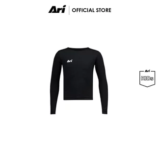ARI KIDS ADEPT BASE LAYER LONG SLEEVES - BLACK (AAP3187-01) เสื้อรัดกล้ามเนื้อแขนยาว เด็ก อาริ ADEPT สีดำ