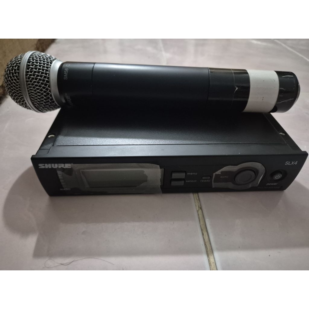 ไมค์โครโฟนไร้สายชัวร์ shure slx  sm58แท้