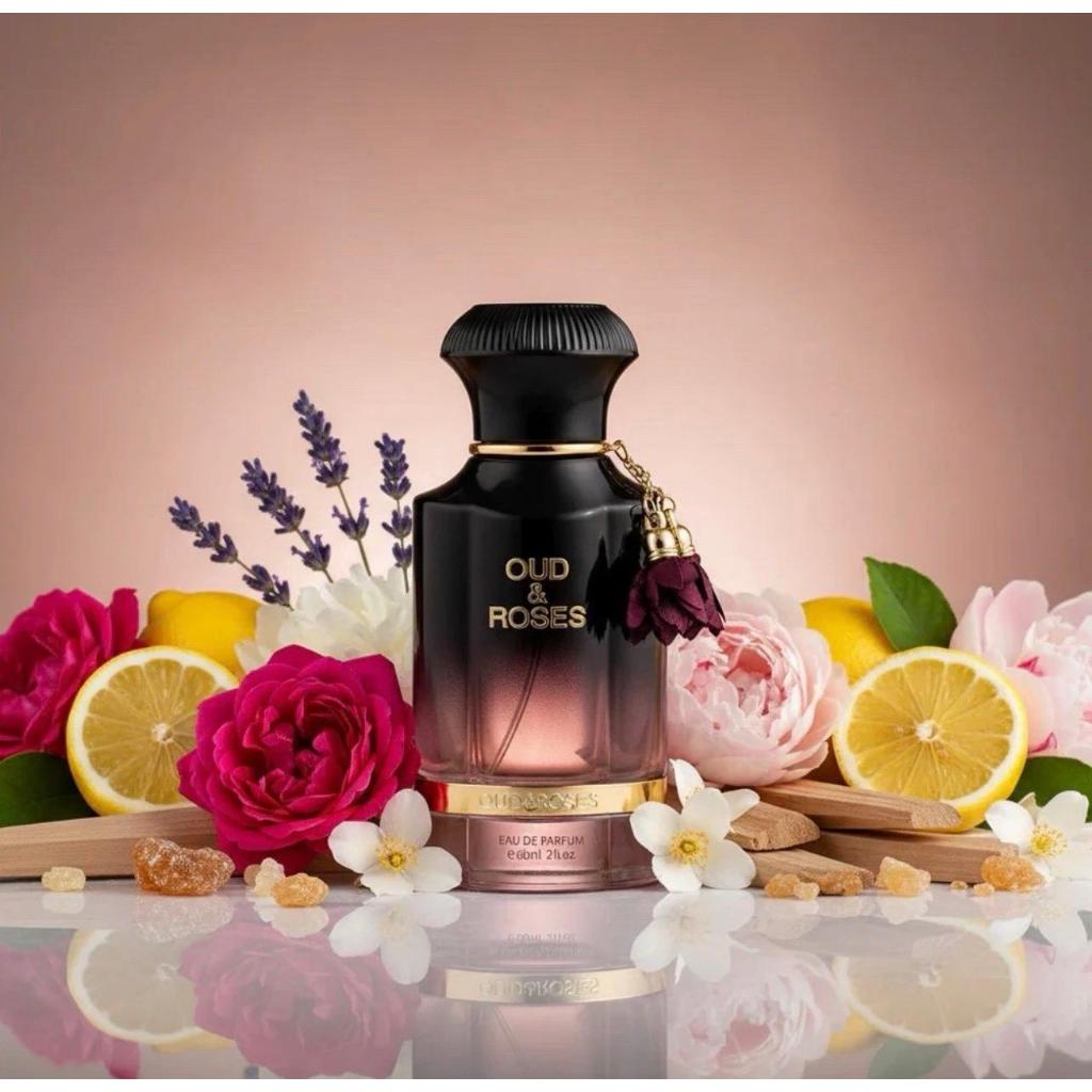 Oud & Roses Perfume by Ahmed Al Maghribi 60ml
