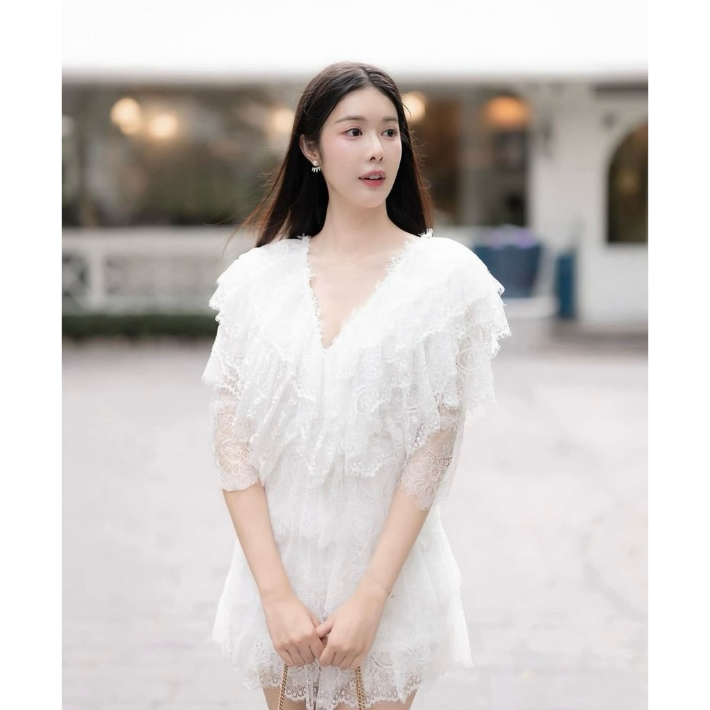 ส่งต่อจั๊ม xoxo66 official size S มือสอง มีตำหนิ ❌ไม่รับคืนสืนค้า ช้อบ 1,890 งดต่อราคานะคะ งานจริงกั