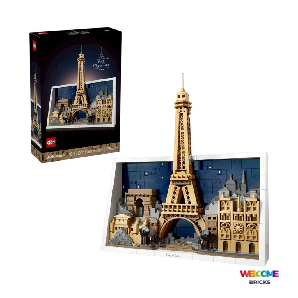 Lego Architecture 21064 Paris – City of Love สินค้าพร้อมส่ง กล่องสวย สินค้าใหม่