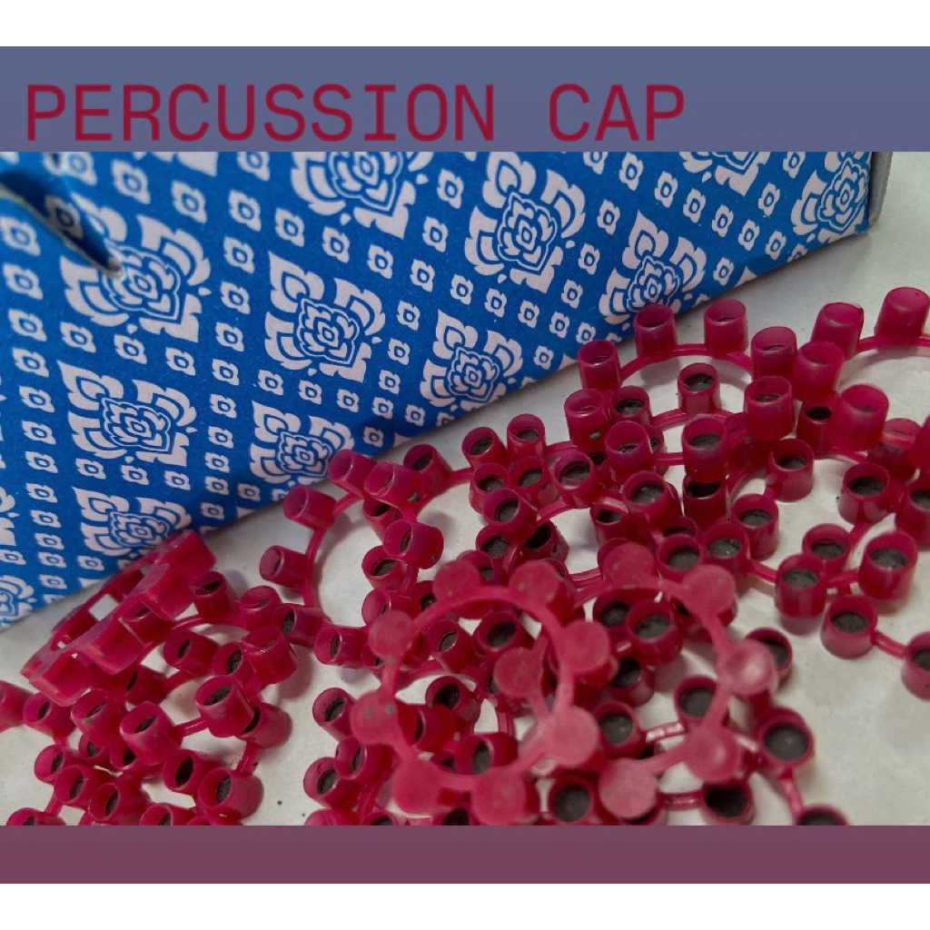 Percussion Cap อุปกรณ์แก๊ป 100 ชิ้น