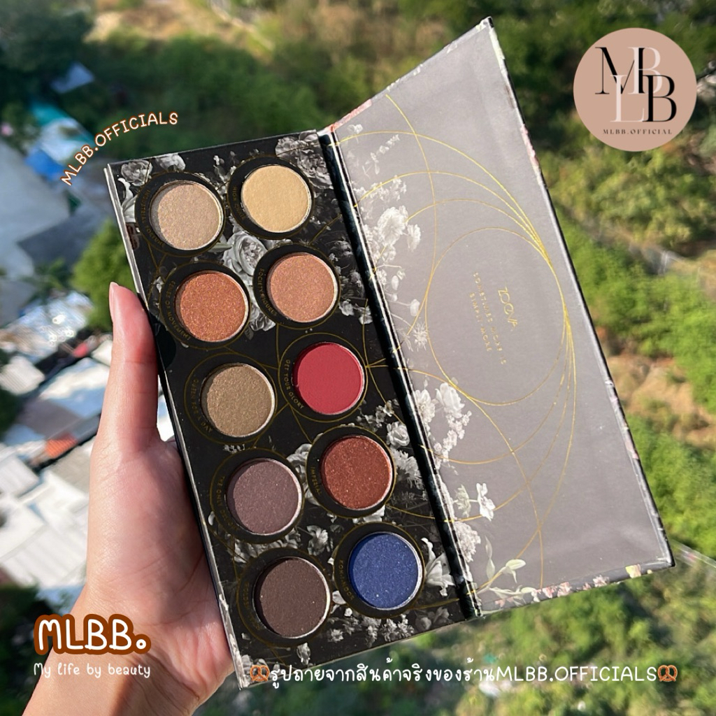 Zoeva Opulence Eyeshadow Palette พาเลตอายแชโดว์ 10 เฉดสี (nobox)