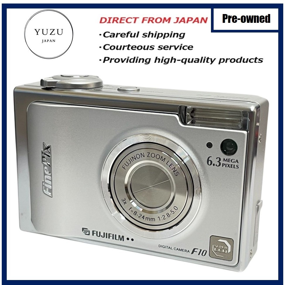 Pre-owned Product Very rare, excellent condition FUJIFILM FinePix F10 (Silver): Vintage 6.3MP Digita