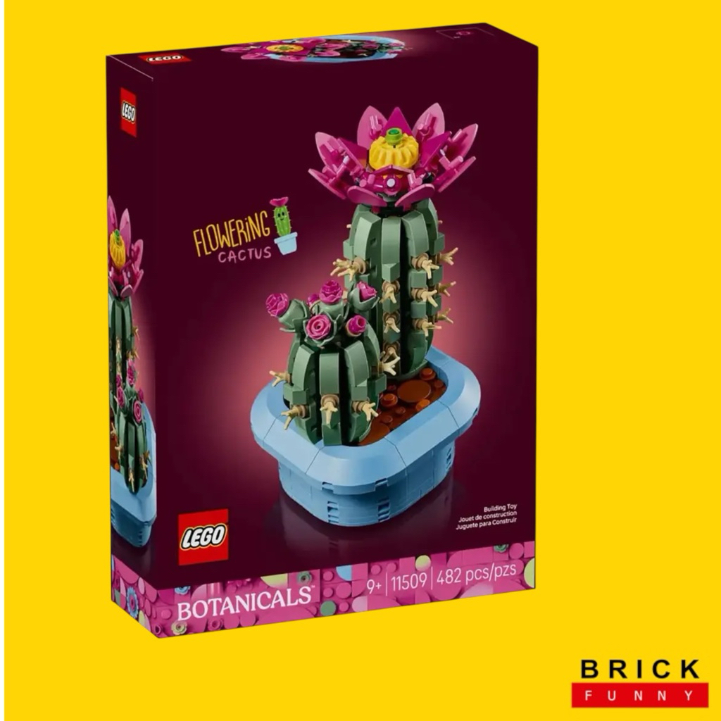 Lego The Botanical Collection 11509 Flowering Cactus สินค้าใหม่ กล่องสวย ของแท้ 100%