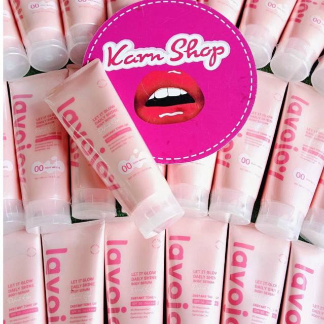 lavojoy ​ ลาโวจอย โทนอัพลาโวจอย โกลว์บอดี้เซรั่ม+โทนอัพ SPF50Pa++