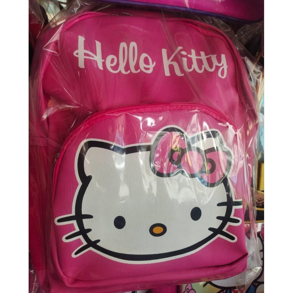 โล๊ะล้างสต็อก!!! กระเป๋าเป้หนังลายคิตตี้kittyงานป้ายขนาด16นิ้วกว้าง14นิ้วใบใหญ่ ราคาถูก Shopee Lazada