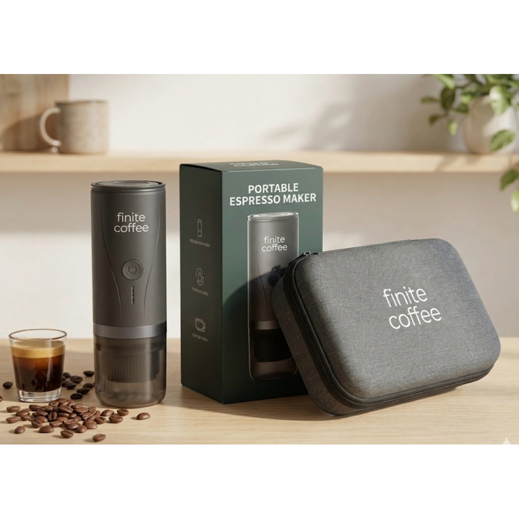เครื่องชงกาเเฟ Finite coffee portable pro E61 apter with flair 58