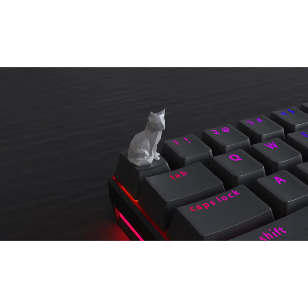 Keycap แมว Low polygon น่ารักๆ