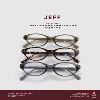 void : JEFF แว่นกรองแสงสีฟ้า กันแดด เลนส์แท้ กัน UV400 | Sunglasses สำหรับคนหน้าเล็ก | VOIDEYEWEAR