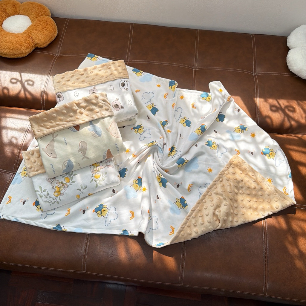 ผ้าห่มดอทมิ้งPpbaby768