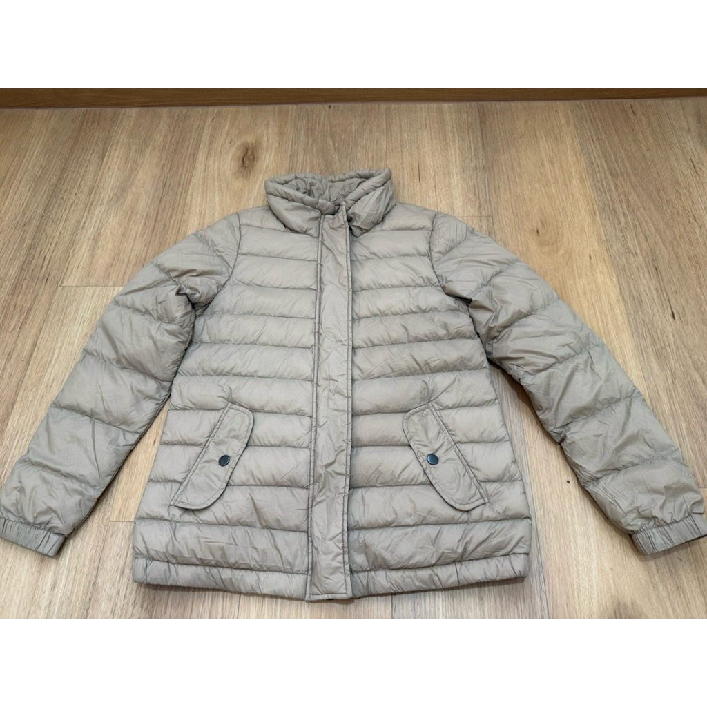 เสื้อหนาว Giordano Down Jacket พับเก็บได้ มือสอง สภาพดี