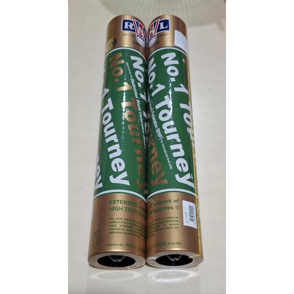 ลูกแบดมินตัน : RSL NO.1 TOURNEY/ speed 75 |ห้างนกแก้ว ของแท้ 100% #แบดมินตัน #ลูกแบดมินตัน #rsl