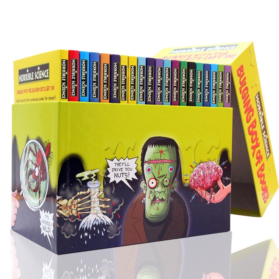Horrible Science 20 Volumes English Extracurricular Science Popularization Encyclopedia Storybooks
