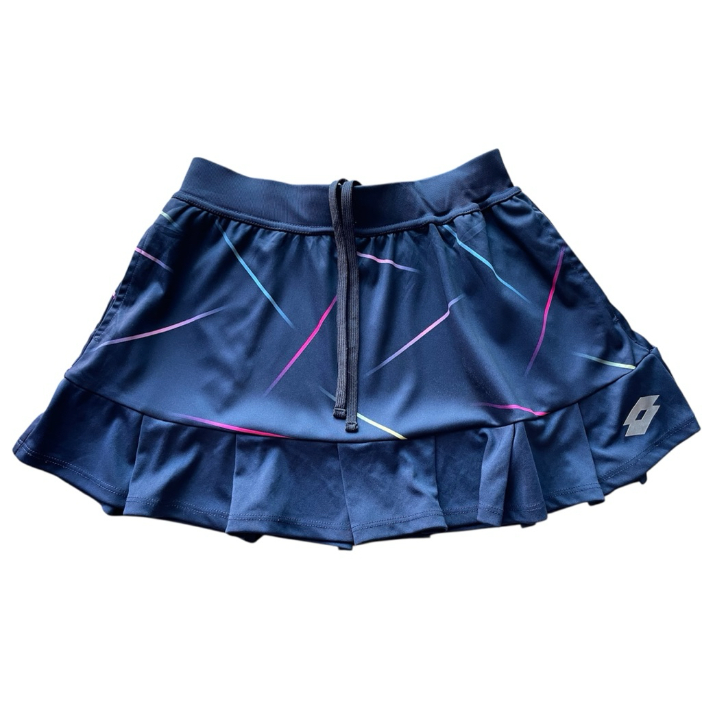 กระโปรงออกกำลังกายแบรนด์ Lotto(ตู้ญี่ปุ่น) ไซส์ M เอว 24 ถึง 26 นิ้วสะโพก 40 นิ้วยาว 13 นิ้ววงเล็บ(ไ