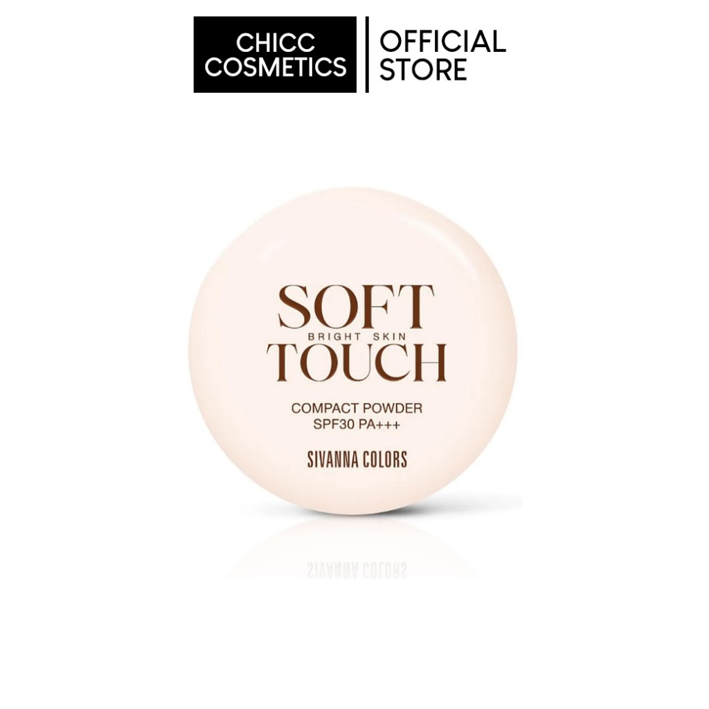 SIVANNA SOFT TOUCH BRIGHT SKIN COMPACT POWDER SPF30 PA+++ (HF1022)
